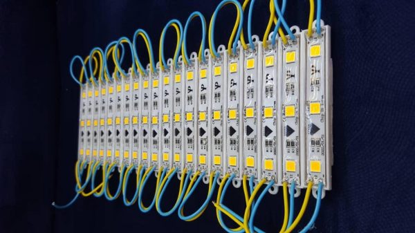 ال ای دی بلوکی SMD 5054 زرد یا انبر