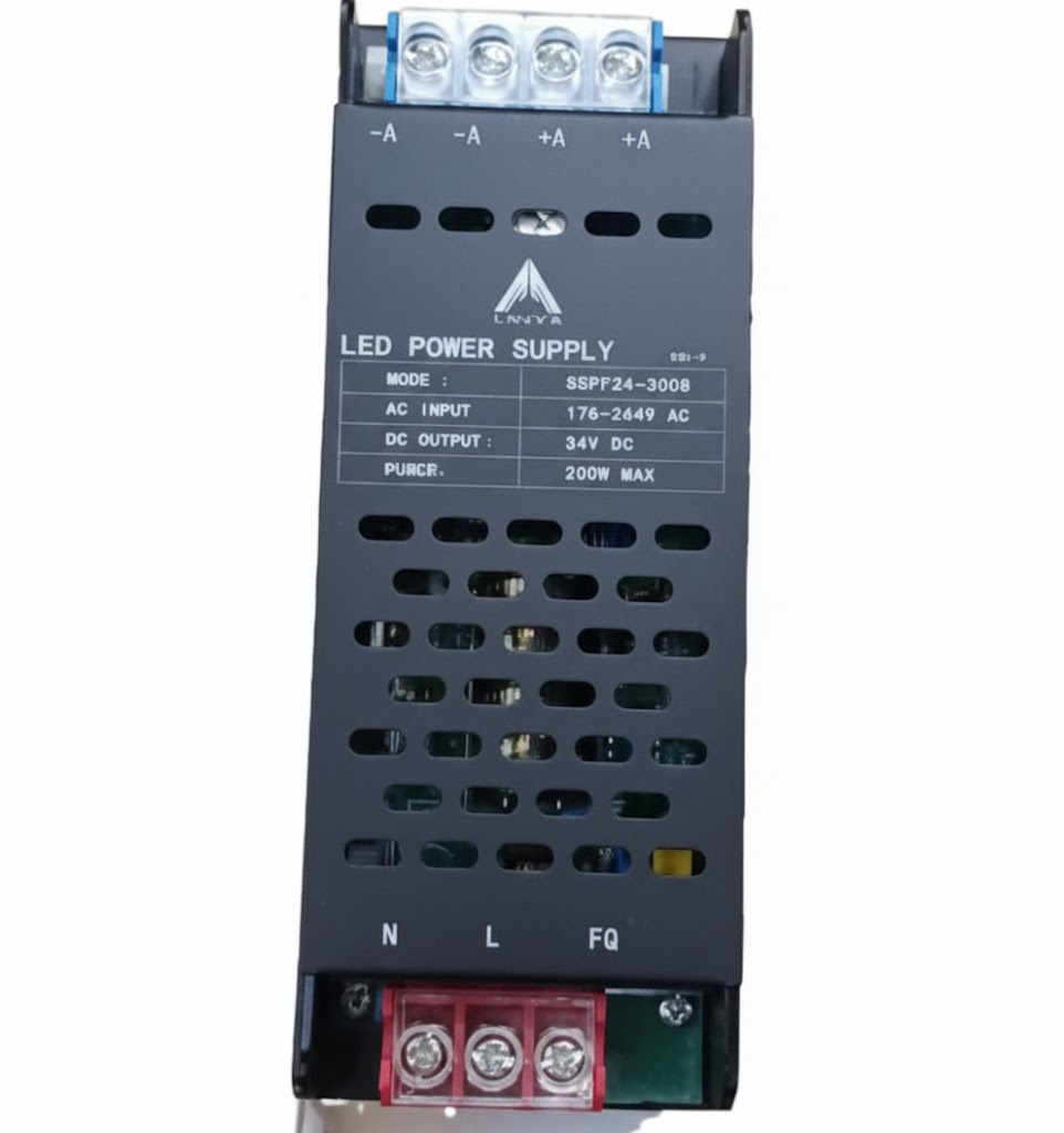 پاور 24 ولت 200وات اسلیم onyx